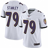 Nike Baltimore Ravens #79 Ronnie Stanley White NFL Vapor Untouchable Limited Jersey,baseball caps,new era cap wholesale,wholesale hats